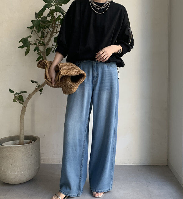  「【WEB限定】MA1ポケット切替プルオーバー」|Tシャツ・カットソー|