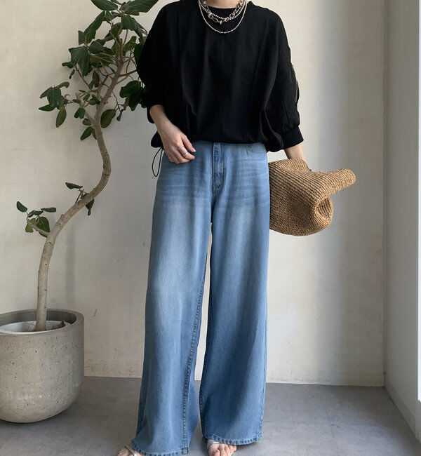  「【WEB限定】MA1ポケット切替プルオーバー」|Tシャツ・カットソー|