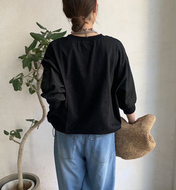  「【WEB限定】MA1ポケット切替プルオーバー」|Tシャツ・カットソー|