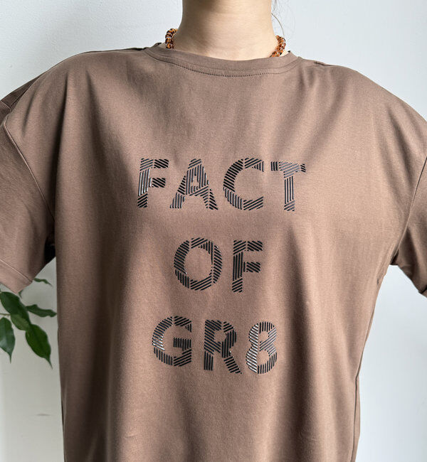  「【WEB限定】ヘリンボーンロゴTEE」|Tシャツ・カットソー|