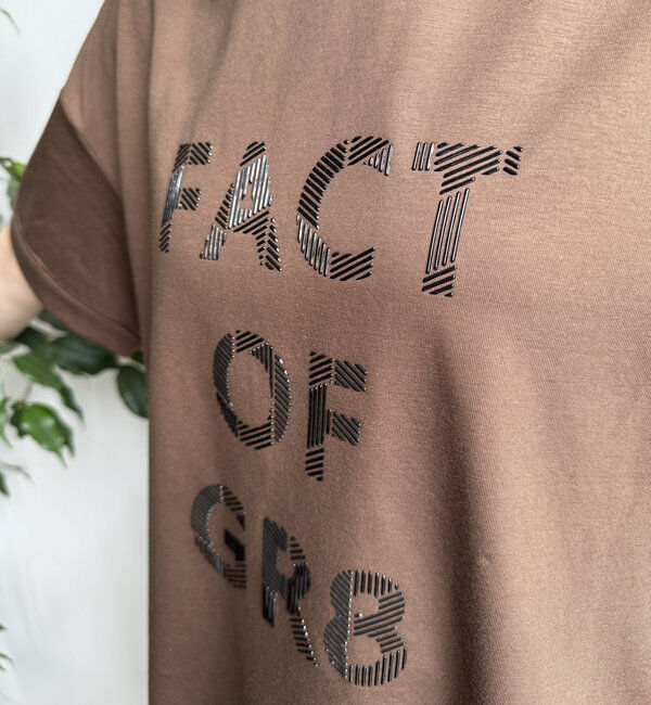  「【WEB限定】ヘリンボーンロゴTEE」|Tシャツ・カットソー|