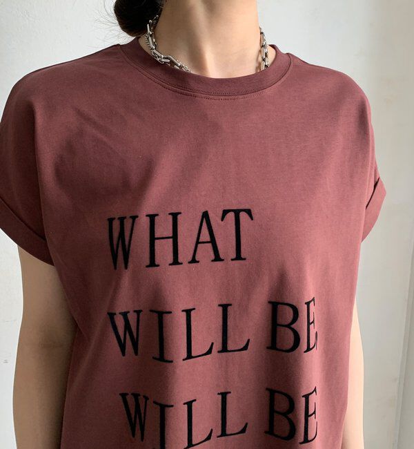  「【WEB限定】 汗染み防止加工フロッキーロゴTEE」|Tシャツ・カットソー|