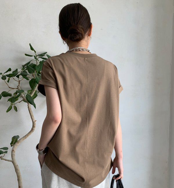  「【WEB限定】 汗染み防止加工フロッキーロゴTEE」|Tシャツ・カットソー|