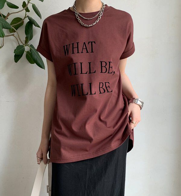  「【WEB限定】 汗染み防止加工フロッキーロゴTEE」|Tシャツ・カットソー|