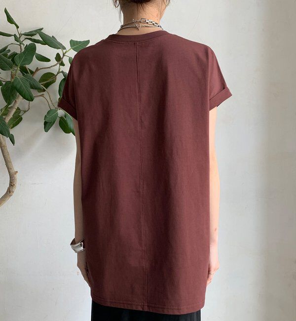  「【WEB限定】 汗染み防止加工フロッキーロゴTEE」|Tシャツ・カットソー|