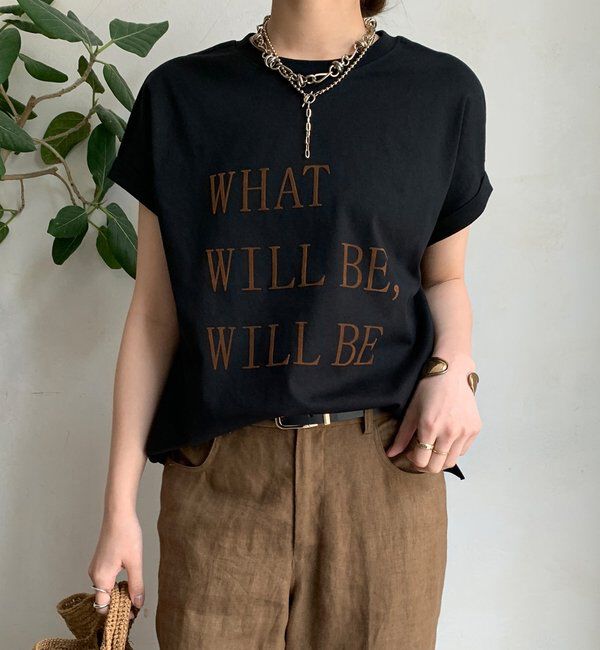  「【WEB限定】 汗染み防止加工フロッキーロゴTEE」|Tシャツ・カットソー|