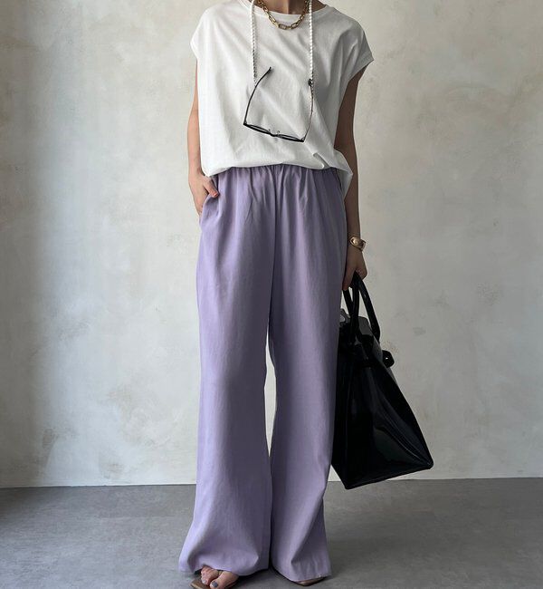  「フレアノースリプルオーバー」|Tシャツ・カットソー|