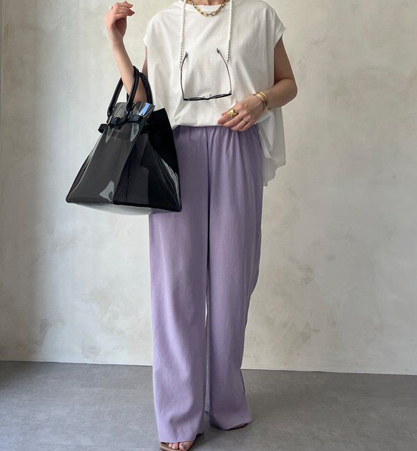  「フレアノースリプルオーバー」|Tシャツ・カットソー|