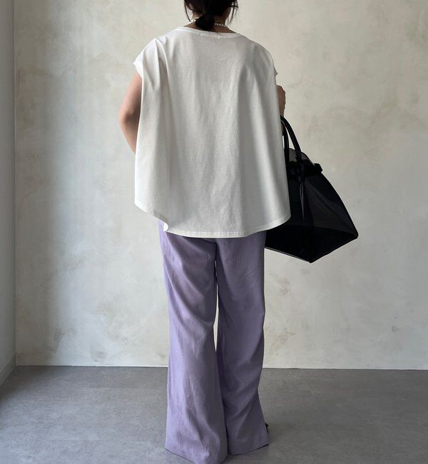  「フレアノースリプルオーバー」|Tシャツ・カットソー|