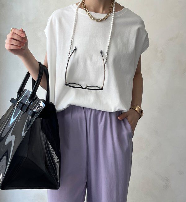  「フレアノースリプルオーバー」|Tシャツ・カットソー|