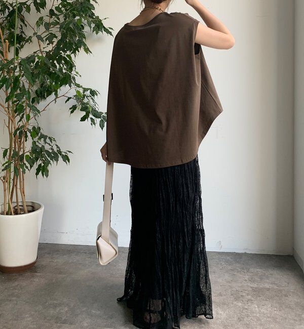  「フレアノースリプルオーバー」|Tシャツ・カットソー|