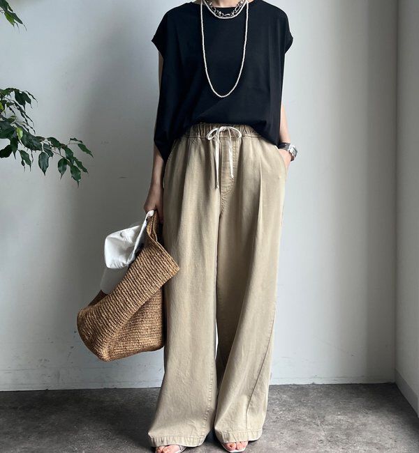  「フレアノースリプルオーバー」|Tシャツ・カットソー|