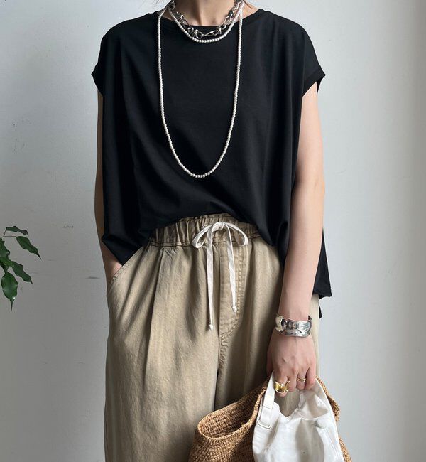  「フレアノースリプルオーバー」|Tシャツ・カットソー|