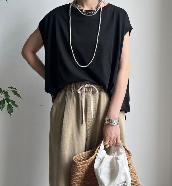  「フレアノースリプルオーバー」|Tシャツ・カットソー|