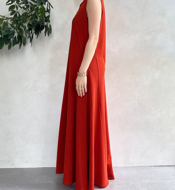  「チュール切替マーメイドフレアワンピース」|ワンピース|