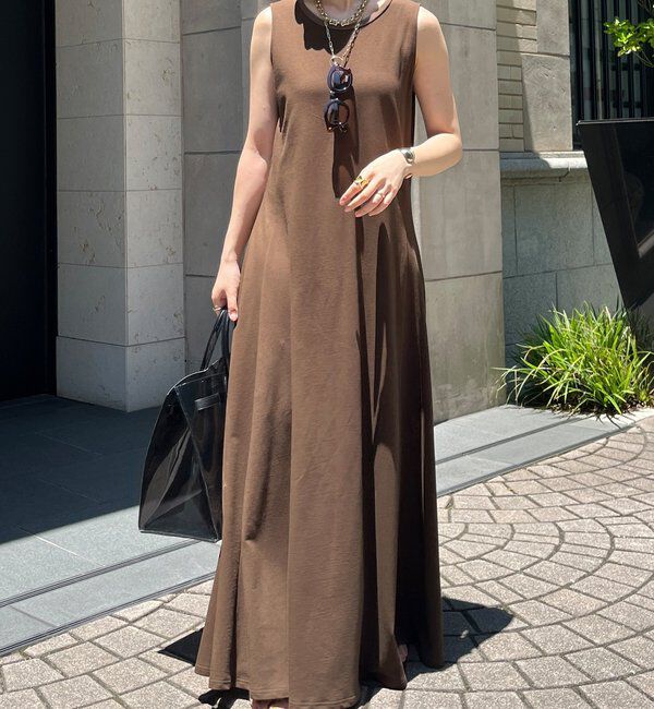  「チュール切替マーメイドフレアワンピース」|ワンピース|