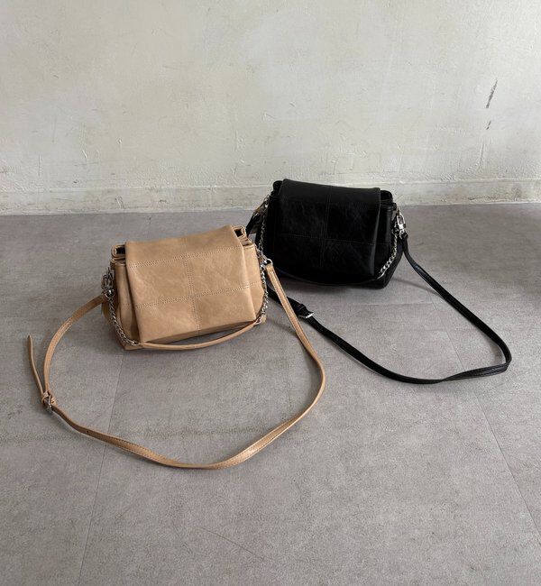  「【WEB限定】2WAYスクエアフラップショルダー」|トートバッグ|