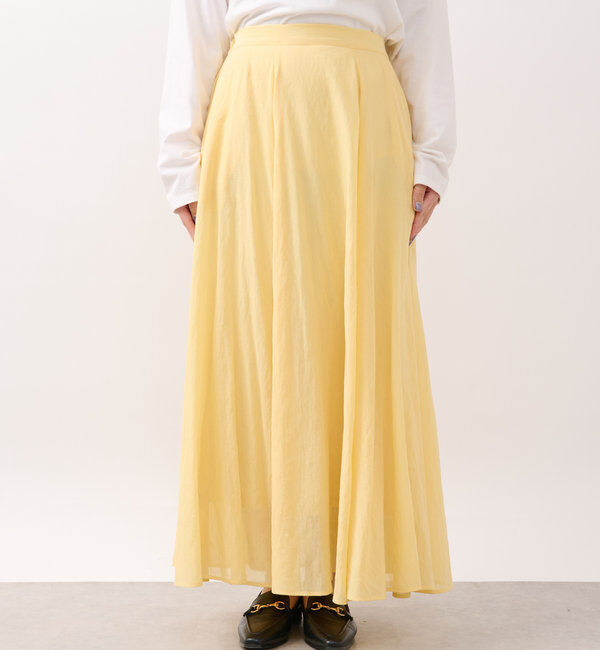  「ハイツイストシアーフレアスカート」|スカート|