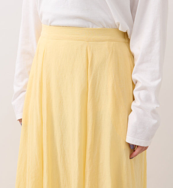  「ハイツイストシアーフレアスカート」|スカート|