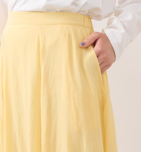  「ハイツイストシアーフレアスカート」|スカート|