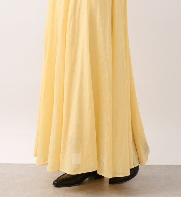  「ハイツイストシアーフレアスカート」|スカート|