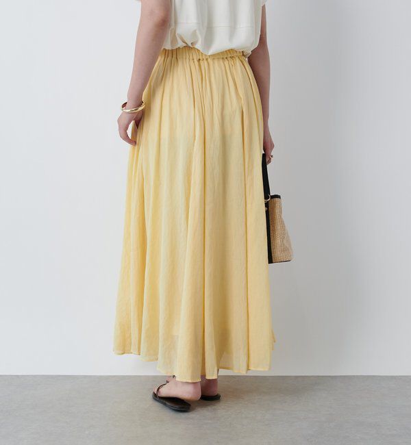  「ハイツイストシアーフレアスカート」|スカート|