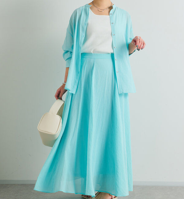  「ハイツイストシアーフレアスカート」|スカート|