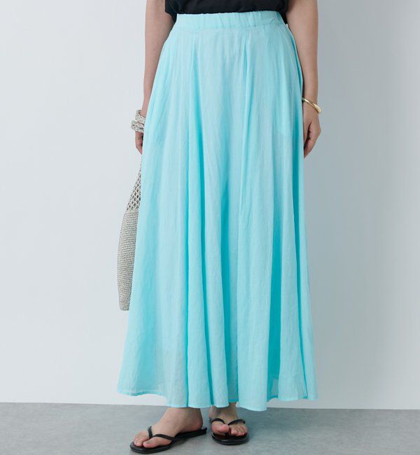  「ハイツイストシアーフレアスカート」|スカート|