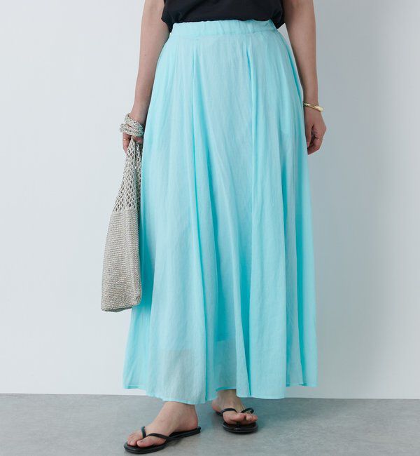  「ハイツイストシアーフレアスカート」|スカート|