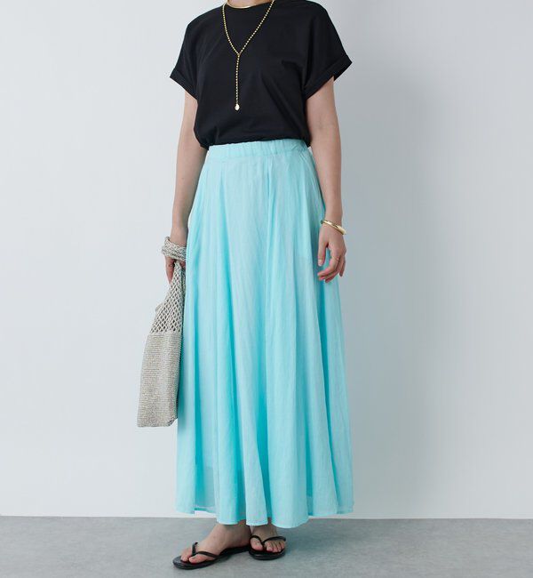  「ハイツイストシアーフレアスカート」|スカート|