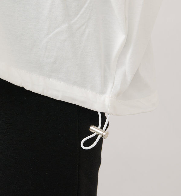  「《着回し万能》ドライタッチコットン折り返しスリーブプルオーバー」|Tシャツ・カットソー|