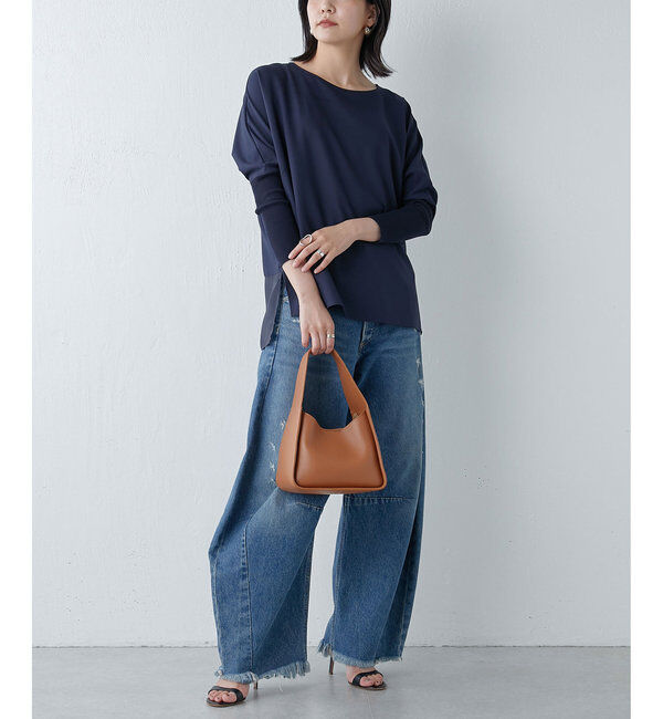  「《24AW》ジョーゼットコンビブラウス」|シャツ・ブラウス|