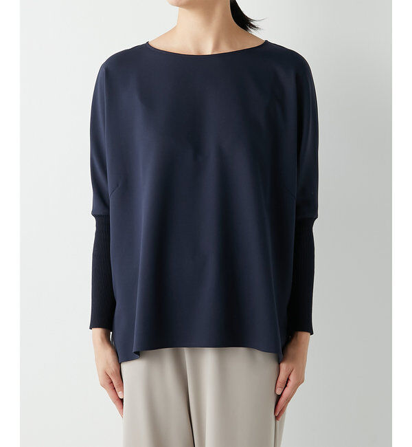  「《24AW》ジョーゼットコンビブラウス」|シャツ・ブラウス|