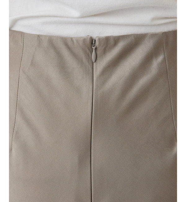  「サテンスリットスカート」|スカート|