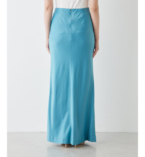  「サテンスリットスカート」|スカート|