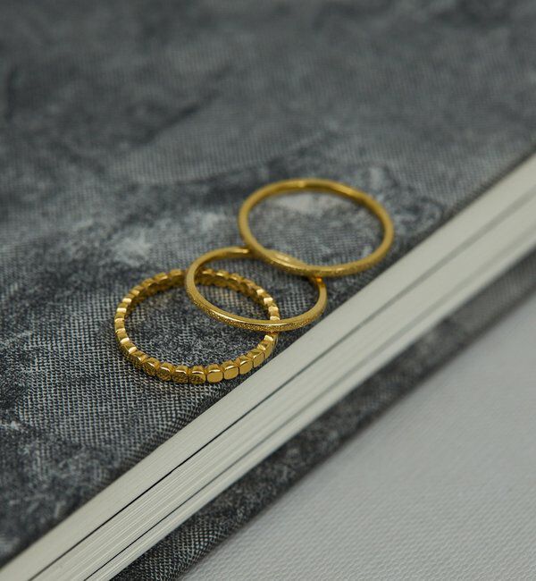  「【SACHIKOコラボ】トリオリング」|リング|