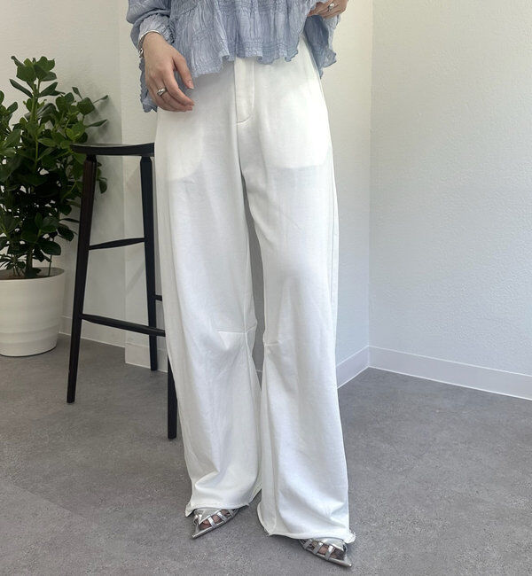  「カーブスウェットパンツ」|チノ|