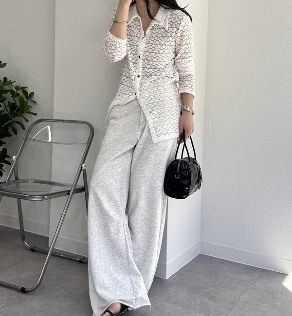  「カーブスウェットパンツ」|チノ|