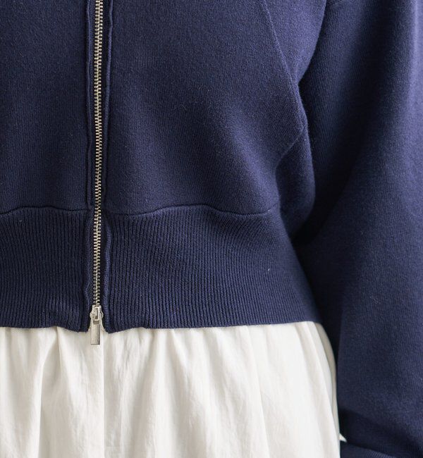  「フーディーニットショートパーカー」|パーカー|