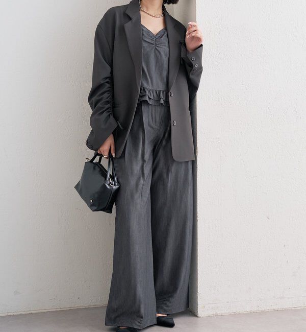  「ペプラムキャミビスチェSETUP」|その他|グレー