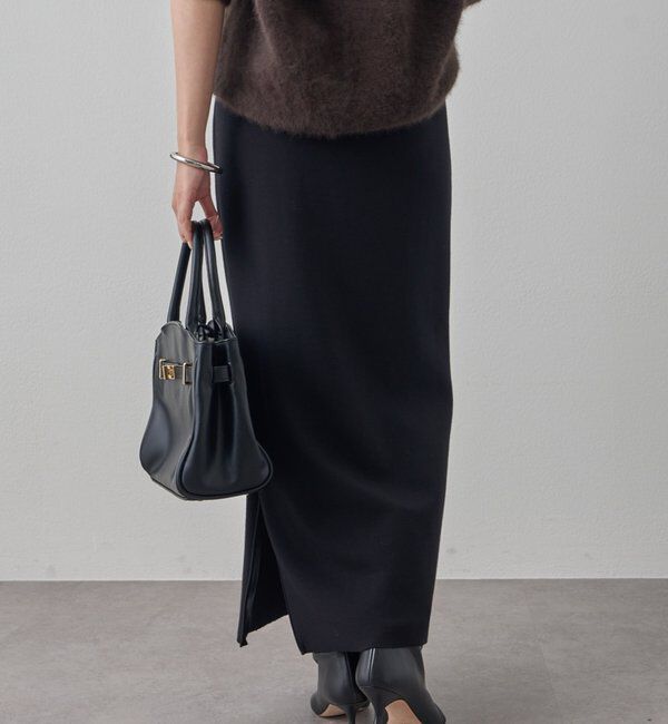  「【Lサイズも登場！】ポンチZIPタイトスカート」|スカート|