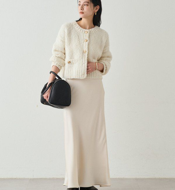  「【20周年限定】イタリアヤーン手編みニットカーデ」|ニット・セーター|