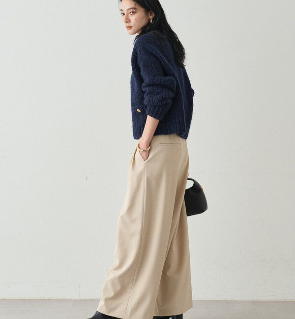  「【20周年限定】イタリアヤーン手編みニットカーデ」|ニット・セーター|