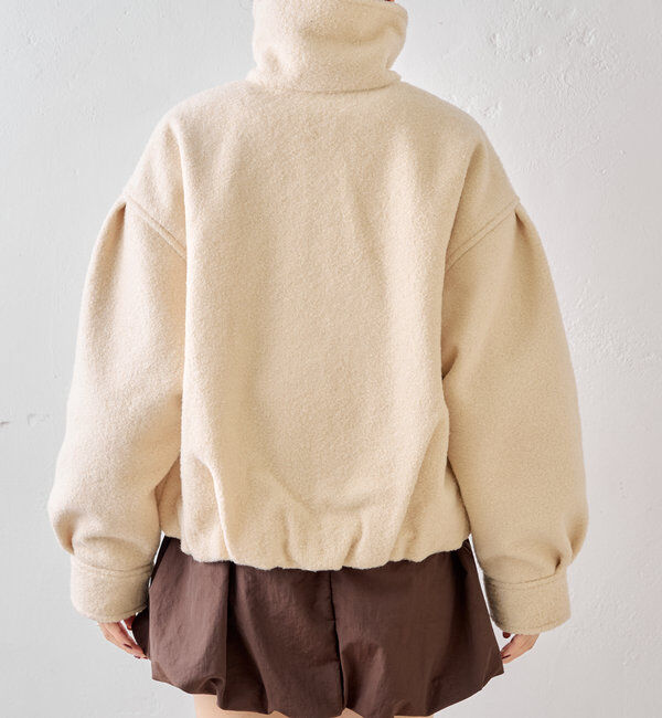  「スタンドツイードジップブルゾン」|ブルゾン・スタジャン|