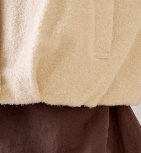  「スタンドツイードジップブルゾン」|ブルゾン・スタジャン|