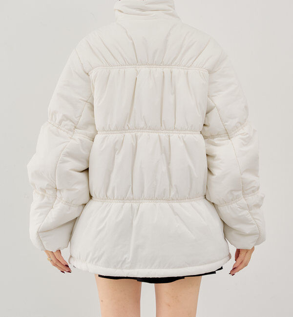  「リボンギャザー中綿ブルゾン」|その他|