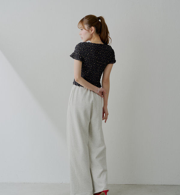  「【6色展開】フロントリボンボレロデザインT」|Tシャツ・カットソー|