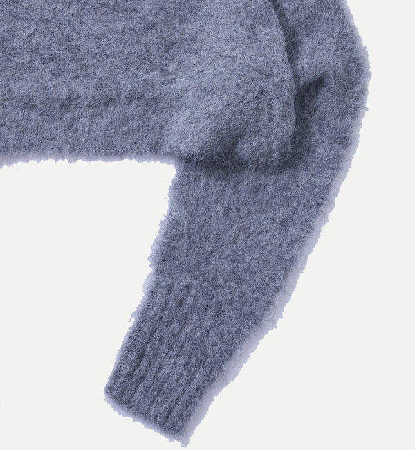  「【WEB限定】モヘアライクVニット」|ニット・セーター|