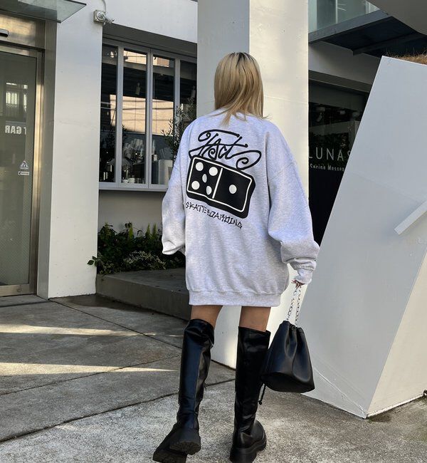  「【UNISEX/ユニセックス】FACT ドミノスウェットクルー」|Tシャツ・カットソー|