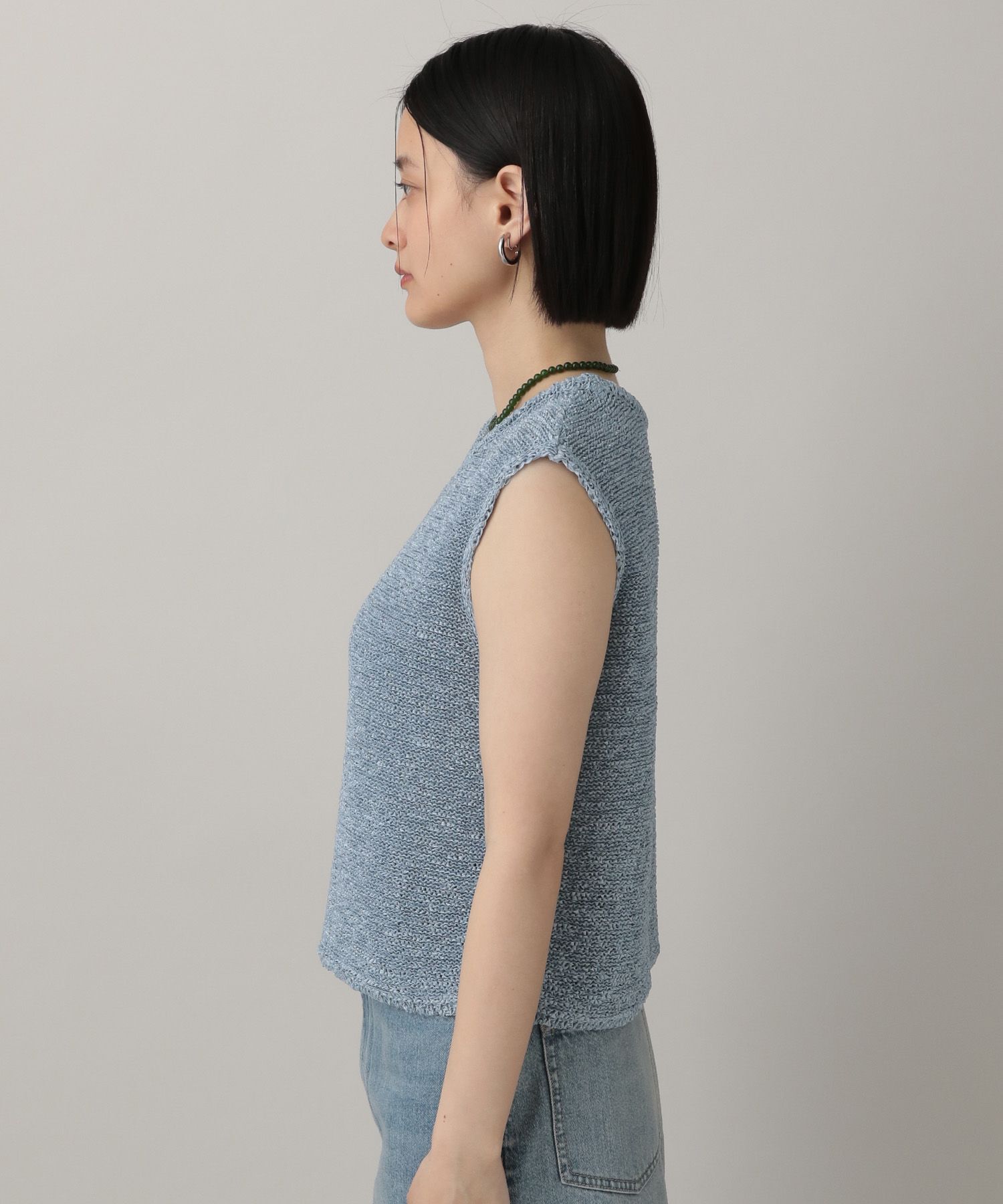 A part by 「アセテープニットノースリーブ」|ニット・セーター|
